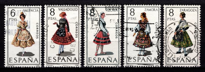 Spain 1971 Provincial Costumes, Set [Used]