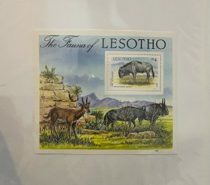 Souvenir Sheet Lesotho Scott #592 nh