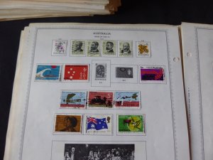 Australia 1909-1974 Stamp Collection on Album Pages