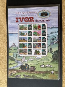 2009 50th Anniversary of Ivor the Engine Limited Edition Smiler Sheet BC-198