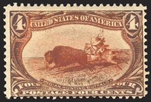 US #287 4c Orange 1898 Trans Mississippi *MNH* PO Fresh CV $400