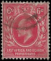 EAST AFRICA AND UGANDA   #33 USED (4)