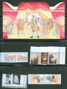 Vatican City 2007 Compete MNH Year Set