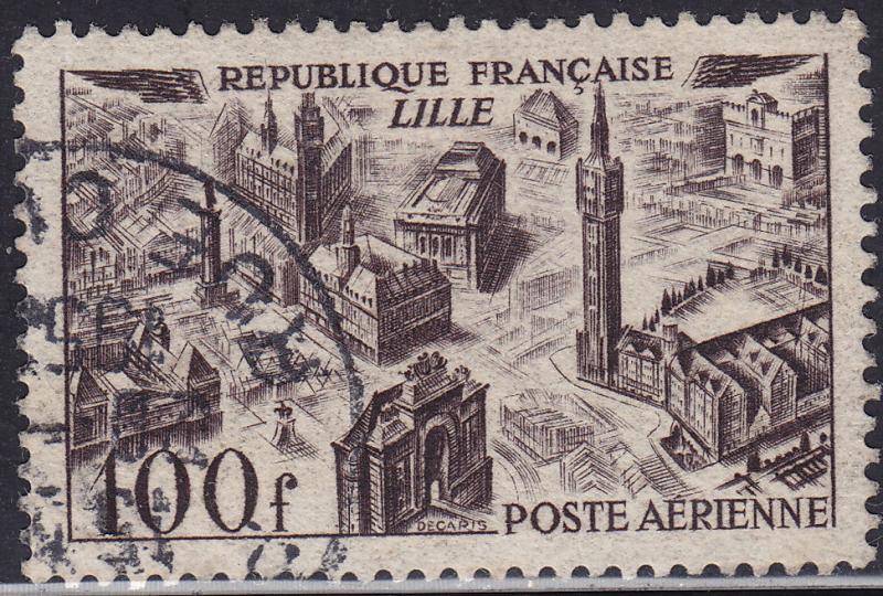 France C23 View of Lille 1949