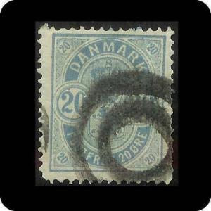 Denmark -  Scott # 40 Used
