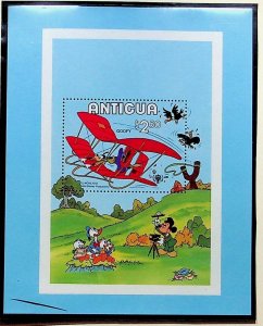 ANGUILLA Sc 571 NH SOUVENIR SHEET OF 1980 - DISNEY - Sc$7.50 - (AA23)