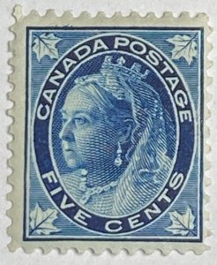CANADA 1897 #70 Queen Victoria 'Maple Leaf' Issue - MH (CV 150$ +)