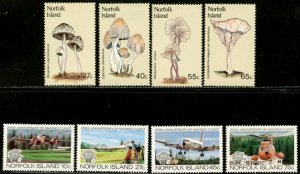 NORFOLK IS. Sc#306-322 1983 Year Complete Four Sets OG Mint NH