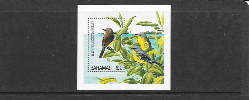 BIRDS - BAHAMAS #830  MNH