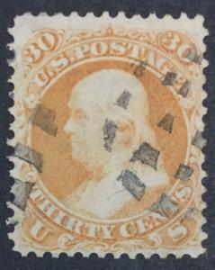 US #71 USED $225 LOT #8563