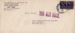 United States A.P.O.'s 3c Jefferson Prexie (2) 1958 Army-Air Force Postal Ser...