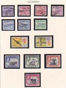 Bangladesh Stamps Hand stamped Locally, Used and mint