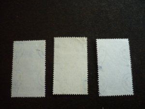 Stamps - Italy - Scott# 555-557 - Used Part Set of 3 Stamps