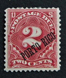 Puerto Rico J2 MH Postage Due