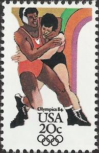 # 2084 MINT NEVER HINGED WRESTLING