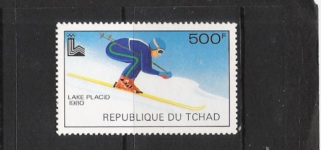 CHAD 386 MNH LAKE PLACID OLYMPIADS 239D