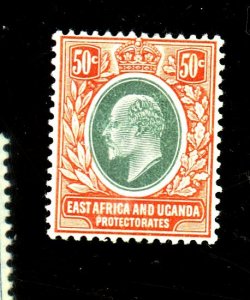 EAST AFRICA UGANDA 38 MINT FVF OG LH Cat $20