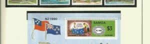 SAMOA  SCOTT 776-9 MNH