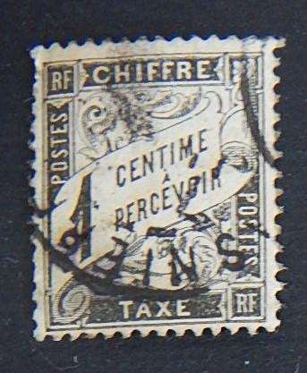 France, 1881-1884, YT #10, ((7-(1A-8IR))