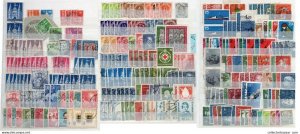 GERMANY IMPRESSIVE USED STAMP COLLECTION LOT CV$7000 BUNDESREPUBLIK DEUTSCHLAND