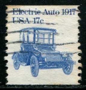 1906 US 17c Electric Auto coil, used