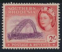 Southern Rhodesia  SG 87 SC# 90  Mint  Hinged  Birchenough Bridge