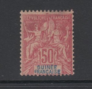 French Guinea, Scott 14 (Yvert 11), MLH