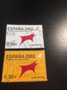 Spain sc 3141-3142 uhr comp set