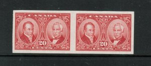 Canada #148a Extra Fine Never Hinged Imperf Pair