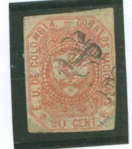 Colombia #20 Used Single