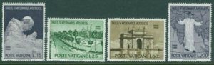 VATICAN Scott 400-403 Pope Paul VI India Visit Set MNH** 1964