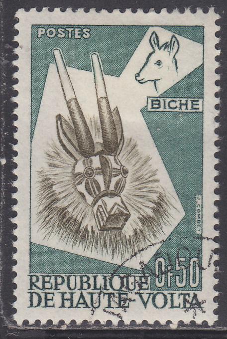 Burkina Faso 73 Deer Mask 1960