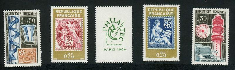 France 1084-1088 Unused (MH)