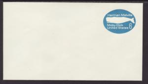 US U554 Moby Dick Postal Envelope Unused VF