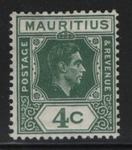 MAURITIUS, 213  MINT HINGED