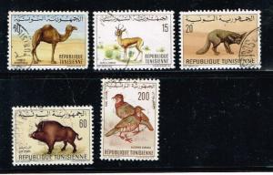 Tunisia  1965, 1968  Fauna random selection  Used