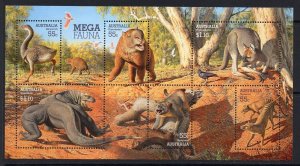 AUSTRALIA SGMS3086 2008 MEGAFAUNA OF AUSTRALIA MNH