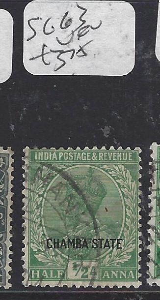 INDIA CHAMBA  (PP2410B)  KGV  1/2A       SG 63      VFU