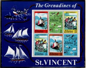 Grenadines of St. Vincent Scott 329a MNH** Grenadines souvenir sheet
