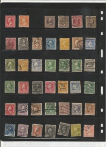 US COLLECTION ON STOCK SHEET