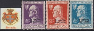 Italy Somalia n.109-111 MNH** cv 130$