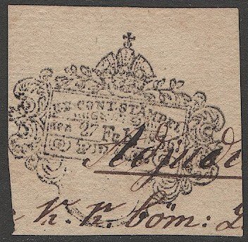 AUSTRIA Bohemia Czech 1836 Revenue Stamped Paper, PRAG