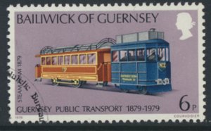 Guernsey  SG 203  SC# 191 Transport  First Day of issue cancel see scan