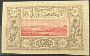 Somali Coast 1893-1902 SC 19 Mint