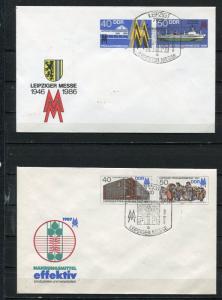 Germany 5 Postal Stationary Cards Mi P93-5 and P83 and 102 Unused  CV17 euro4769