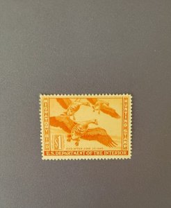 RW11,  White Fronted Geese, Used, Unsigned, CV $30.00