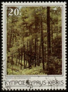 Cyprus 649 - Used - 20c Forestry for Development (1985) (cv $0.50)