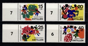 Netherlands Antilles 1977 Child Welfare, Marginal Set [Mint]