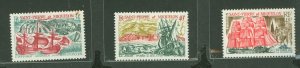 St. Pierre & Miquelon #393-395 Mint (NH) Single (Complete Set)