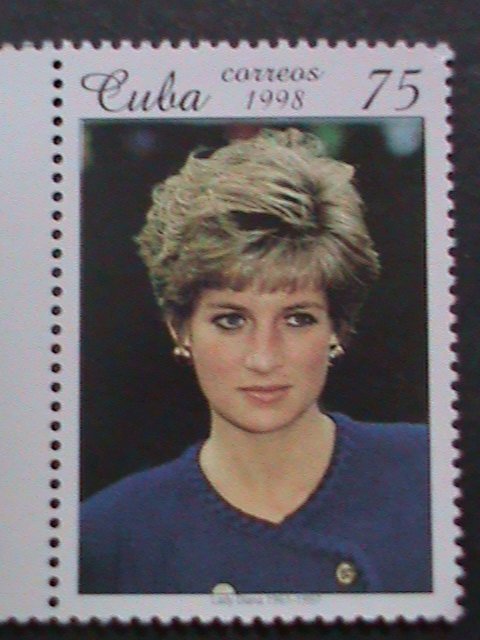 ​CUBA-1998 SC# 3931-7 PRINCESS DIANA-PEOPLE'S QUEEN- MNH -VERY FINE
